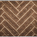 Herringbone Tavern Brown Brick interior panels {BRICK36MTBH}