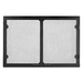 Grand Vista cabinet style mesh doors - Black {GV36BK}