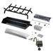Rasmussen Evening Campfire Logs with F Burner Set, SELECT  VALVE for Natural Gas: Manual Safety Pilot Control – Factory Installed SPK1 {BxxFH-M-}