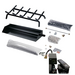 Rasmussen Evening Campfire Logs with F Burner Set, SELECT  VALVE for Natural Gas: Variable Remote “EASY” Safety Control {BxxFH-RE-}