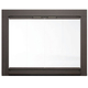 Medio Fireplace Glass Door In Vintage Iron