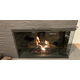 Stiletto Masonry Fireplace Glass Door Customer Picture