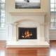 All Glass Legend Masonry Fireplace Door in Autumn Glow