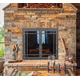 Allegheny Masonry Fireplace Door In Room Setting
