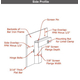 Cascade Fireplace Door Built - Back View