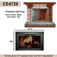 For 40 1/2" To 46 1/2" Wide x 25" To 28 1/2" Tall Openings = Finished Frame Size 47-1/2" x 29" - (CE4729)