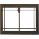 Craftsman Masonry Fireplace Door in Classic Bronze