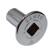 Chrome escutcheon