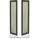 Wing width can be customized in 8, 10, or 12 inch widths
