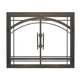 Madrid Fireplace Door in Classic Bronze
