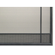 Sunrise Window Pane Design Direct Vent Screen bottom right corner detail.