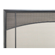 Sunrise Window Pane Design Direct Vent Screen top left corner detail.