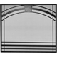 Keystone Direct Vent Screen in Rustic Black