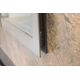 Saratoga hidden main frame behind Antique Steel premium finish door frame
