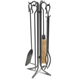 Vintage Steel Fireplace Tool Set