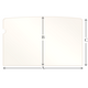 A5 Specialty cut pyroceramic glass for wood stoves