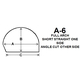 Pyroceram Glass A6 Specialty Shape Cut