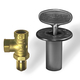 The Dante Universal Gas Key design fits both 1/4″ and 5/16″ gas valve stems