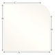 R12 Specialty cut pyroceramic glass for wood stoves