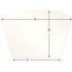 S4 Specialty cut pyroceramic glass for wood stoves