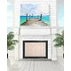 Carolina Masonry Fireplace Doors in Matte Black