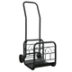 Wood Rack and Cart Combo