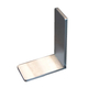 Modern style feet for the Pinnacle glass fireplace screen