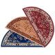 Minuteman 44” x 22” Oriental Beige Half-Round Hearth Rug | MM-H-24 Other Colors