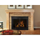 Mantel Fireplace Door in Black