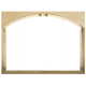 Legend Arched Conversion Fireplace Door in Aztec Gold