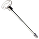 24 inch chrome universal gas valve key