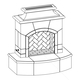 Mariposa Vented Outdoor Gas Fireplace