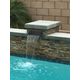 The Outdoor Plus Radius Pool Scupper in Action
