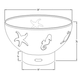 Sea Creatures Fire Pit Specs