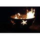 Sea Creatures Fire Pit  Side View