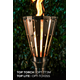 Trojan Tiki Torch Head