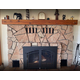 Cascade Air Sealed Masonry Fireplace Door with Arched Door and Window Pane With Ceramic Glass