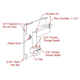 Slotted frame for air flow