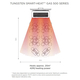 Bromic Platinum 500 Smart-Heat Gas | 5 Burner Radiant Heater 39800 BTU Heating Area Diagram