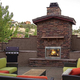Superior WRE3036 Outdoor Wood Burning Fireplace Installed