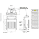 WRE6042 Overall Fireplace Dimensions