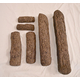 Individual log pieces for the 24 inch Northern Red Oak Gas Log Set