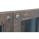 Cabinet doors with center bar