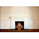 Northern Red Oak log set in a vented fireplace