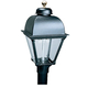 Everglow HJ3A Gas Lamp Series Cast Aluminum Post Mount Lamp Head