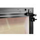 Mesh curtain mounting bracket for Brookside Masonry Fireplace Door