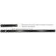 Top Lite Torch Barrel for quick and convenient installation - fits torch stand mounting system!
