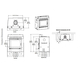 WRT3920 Overall Fireplace Dimensions
