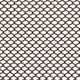 Serenity aluminum shower curtain shown in Antique Bronze finish