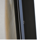 1/4 inch air gap between frame and fixed glass panel